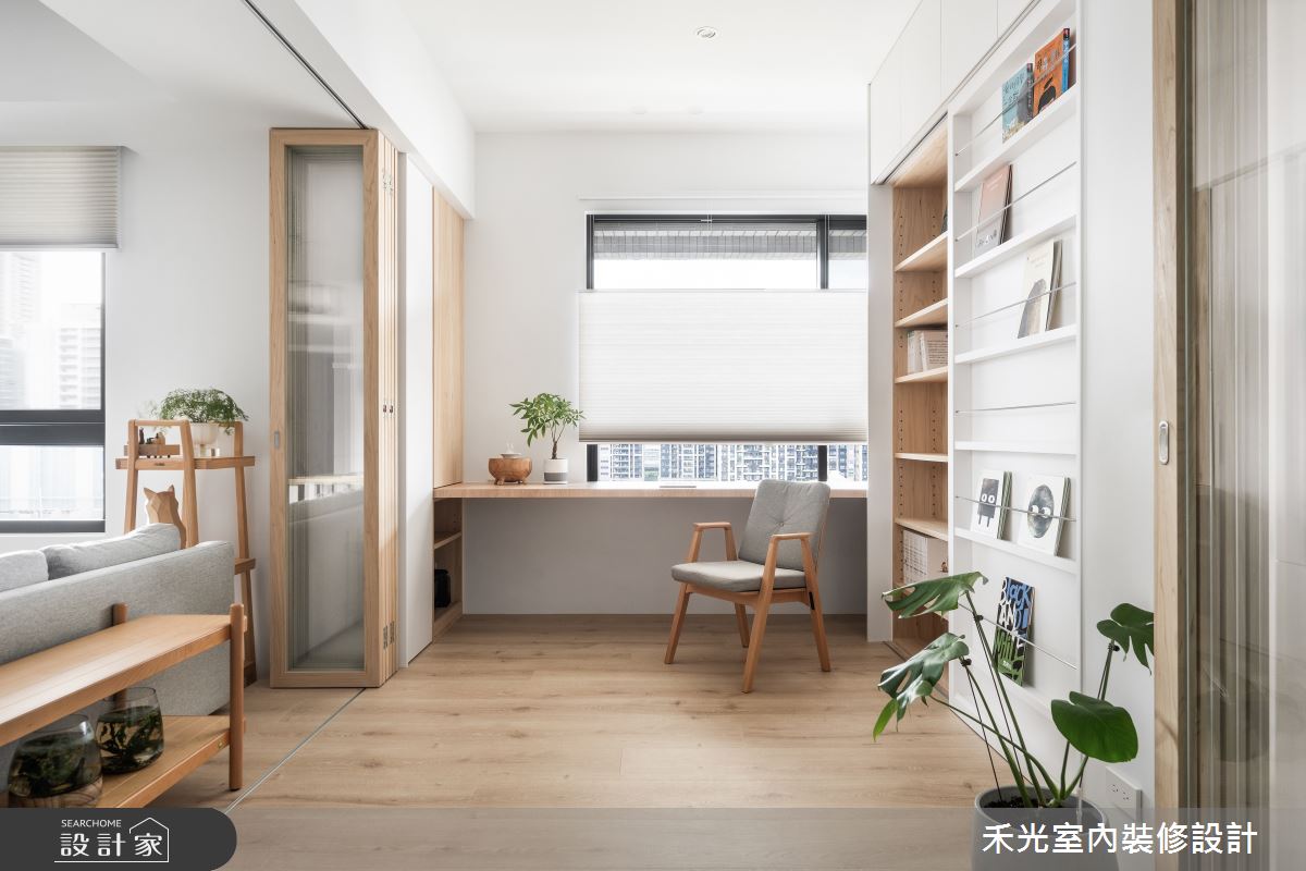 31坪預售屋＿簡約風書房案例圖片＿禾光室內裝修設計有限公司＿禾光_沉慕之18
