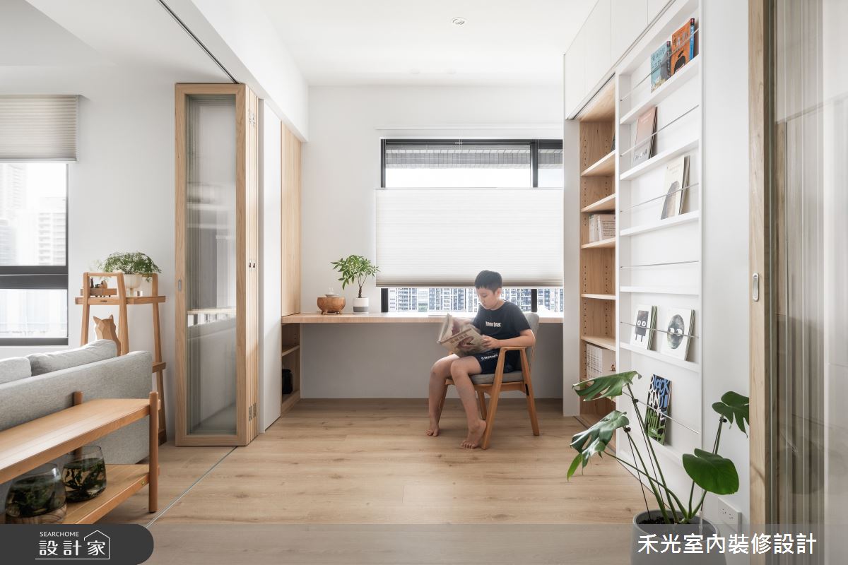 31坪預售屋＿簡約風書房案例圖片＿禾光室內裝修設計有限公司＿禾光_沉慕之19