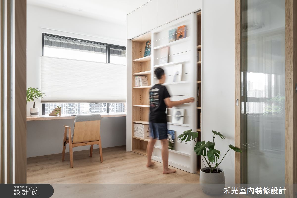 31坪預售屋＿簡約風書房案例圖片＿禾光室內裝修設計有限公司＿禾光_沉慕之21