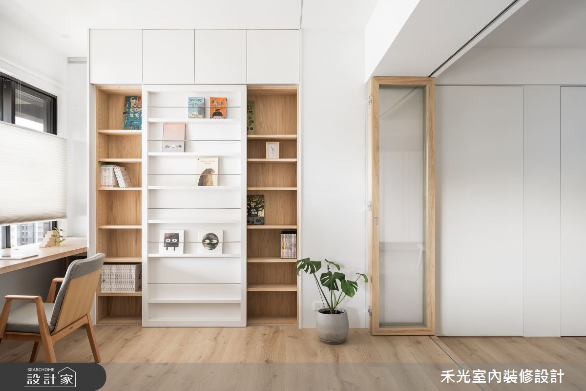 31坪預售屋＿簡約風書房案例圖片＿禾光室內裝修設計有限公司＿禾光_沉慕之23