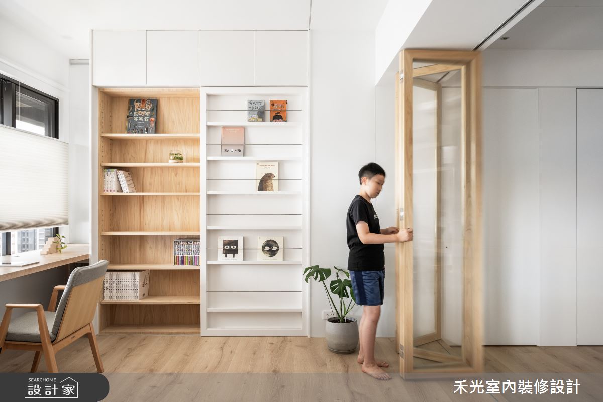 31坪預售屋＿簡約風書房案例圖片＿禾光室內裝修設計有限公司＿禾光_沉慕之24