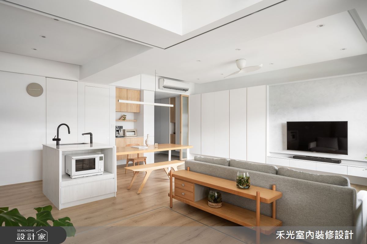 31坪預售屋＿簡約風書房案例圖片＿禾光室內裝修設計有限公司＿禾光_沉慕之35