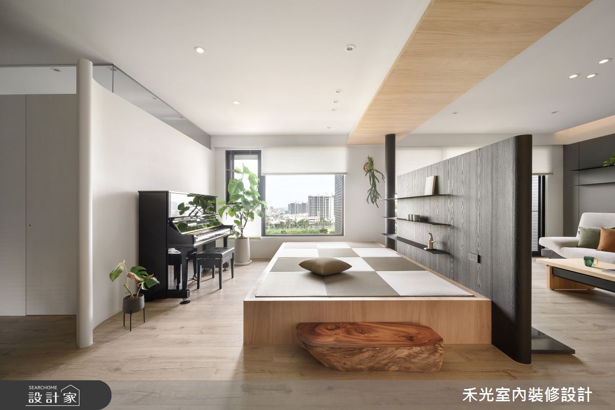 35坪預售屋＿日式禪風多功能室案例圖片＿禾光室內裝修設計有限公司＿禾光_藏藝之28