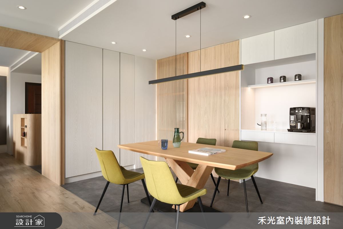 35坪預售屋＿日式禪風餐廳案例圖片＿禾光室內裝修設計有限公司＿禾光_藏藝之17