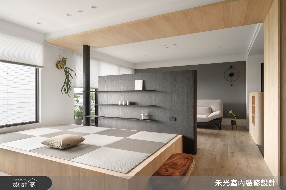 35坪預售屋＿日式禪風多功能室案例圖片＿禾光室內裝修設計有限公司＿禾光_藏藝之31