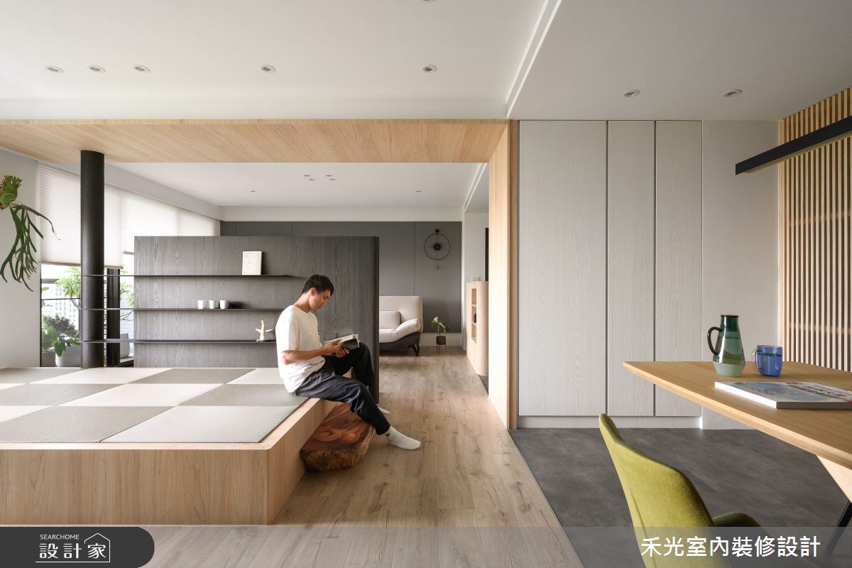 35坪預售屋＿日式禪風多功能室案例圖片＿禾光室內裝修設計有限公司＿禾光_藏藝之32