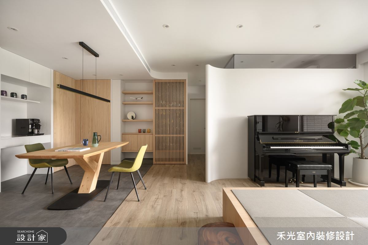 35坪預售屋＿日式禪風餐廳多功能室案例圖片＿禾光室內裝修設計有限公司＿禾光_藏藝之25