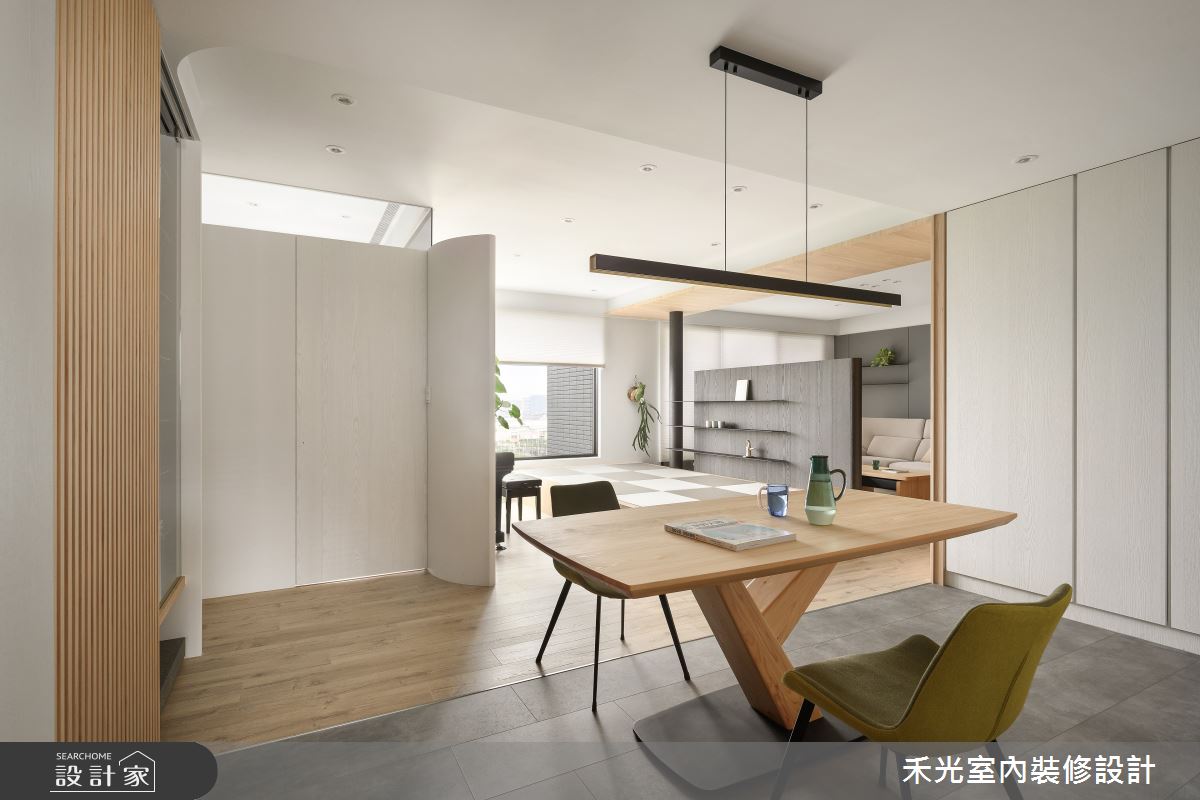 35坪預售屋＿日式禪風餐廳案例圖片＿禾光室內裝修設計有限公司＿禾光_藏藝之35