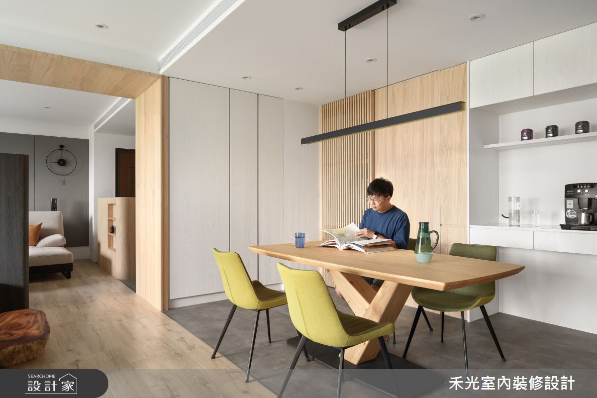 35坪預售屋＿日式禪風餐廳案例圖片＿禾光室內裝修設計有限公司＿禾光_藏藝之36