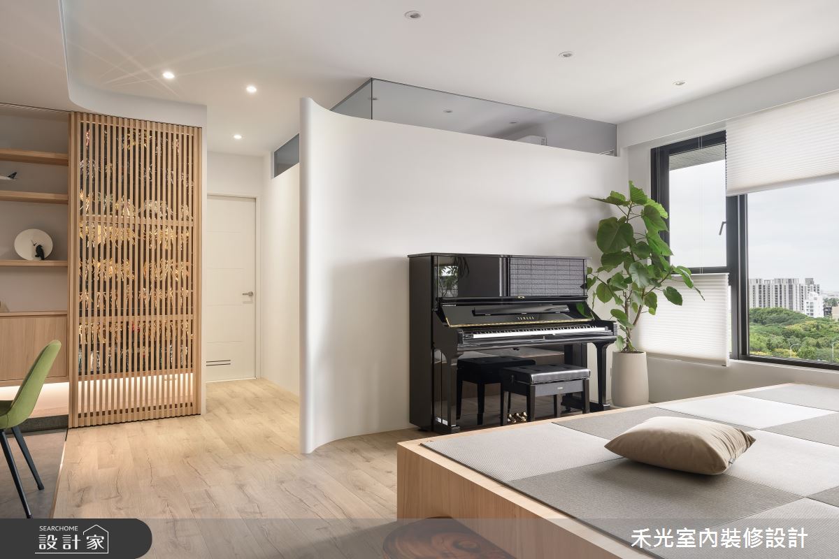 35坪預售屋＿日式禪風多功能室案例圖片＿禾光室內裝修設計有限公司＿禾光_藏藝之27