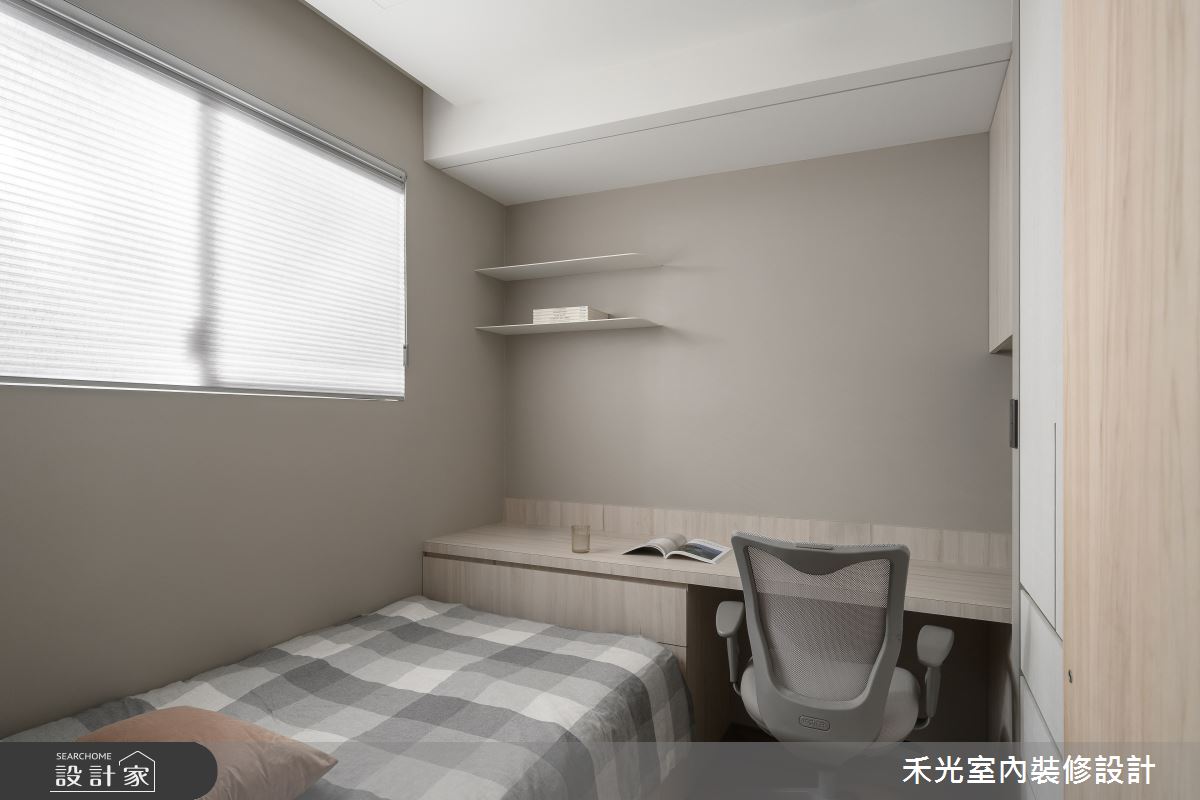 20坪預售屋＿現代風臥室案例圖片＿禾光室內裝修設計有限公司＿禾光_寂光森語之28