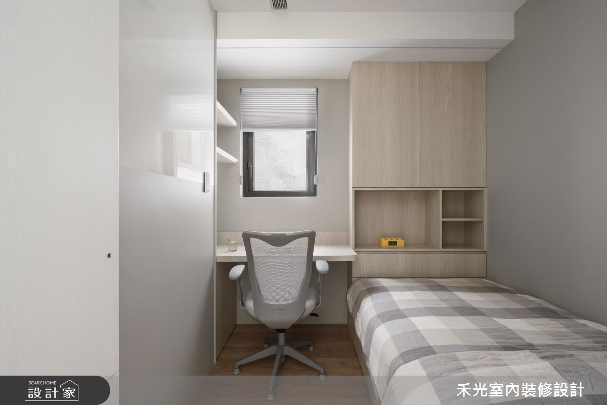 20坪預售屋＿現代風臥室案例圖片＿禾光室內裝修設計有限公司＿禾光_寂光森語之19