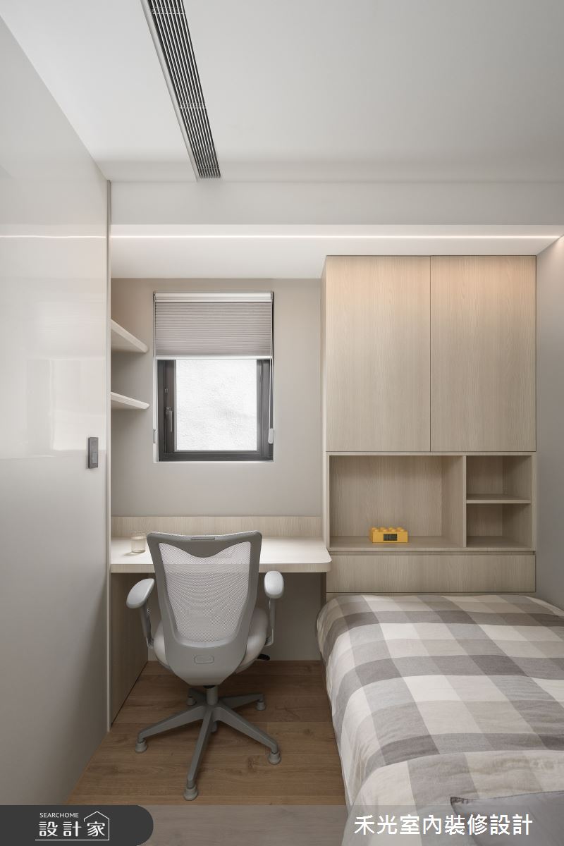 20坪預售屋＿現代風臥室案例圖片＿禾光室內裝修設計有限公司＿禾光_寂光森語之18