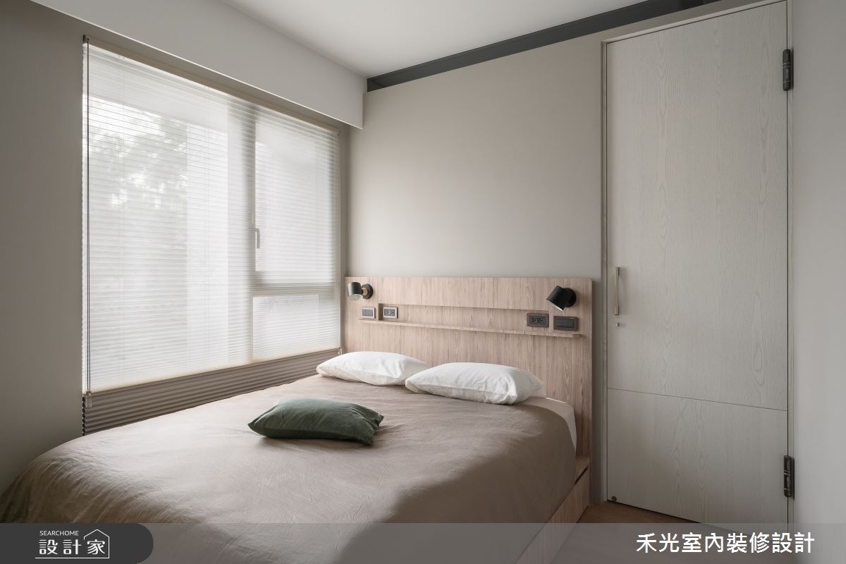 20坪預售屋＿現代風臥室案例圖片＿禾光室內裝修設計有限公司＿禾光_寂光森語之23
