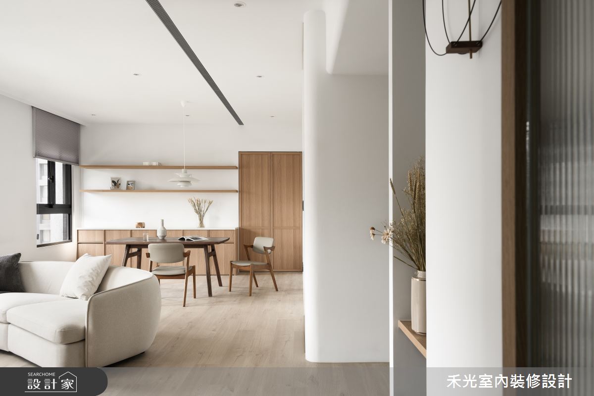 35坪新成屋(5年以下)＿簡約風客廳餐廳案例圖片＿禾光室內裝修設計有限公司＿禾光_日常拾光之20