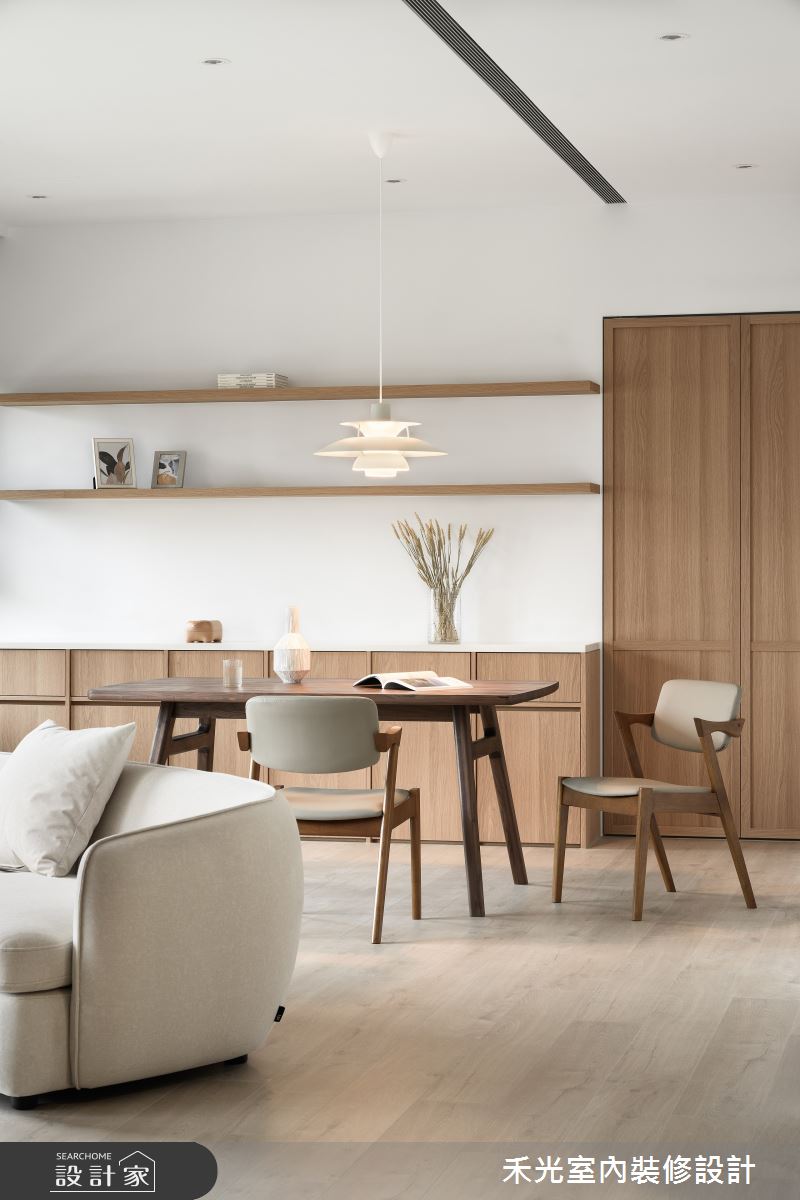 35坪新成屋(5年以下)＿簡約風客廳餐廳案例圖片＿禾光室內裝修設計有限公司＿禾光_日常拾光之17