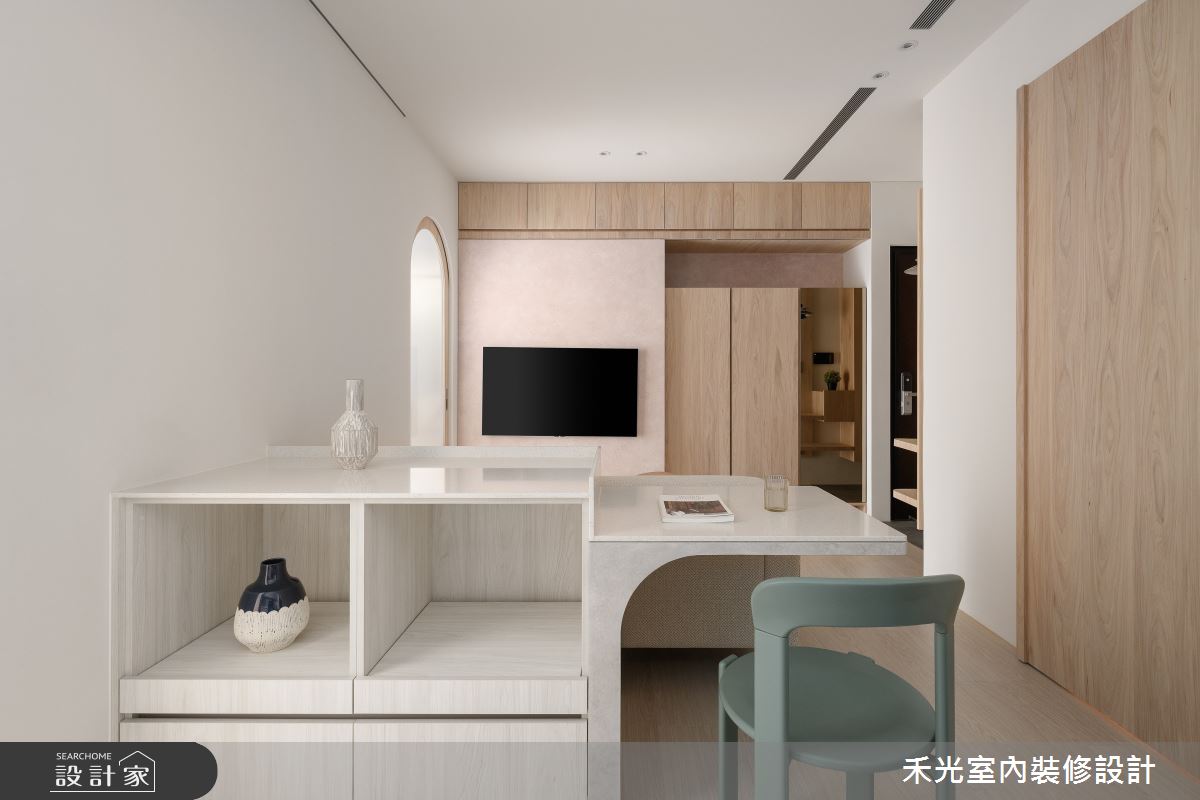 12坪預售屋＿北歐風客廳餐廳案例圖片＿禾光室內裝修設計有限公司＿禾光_弦語之8