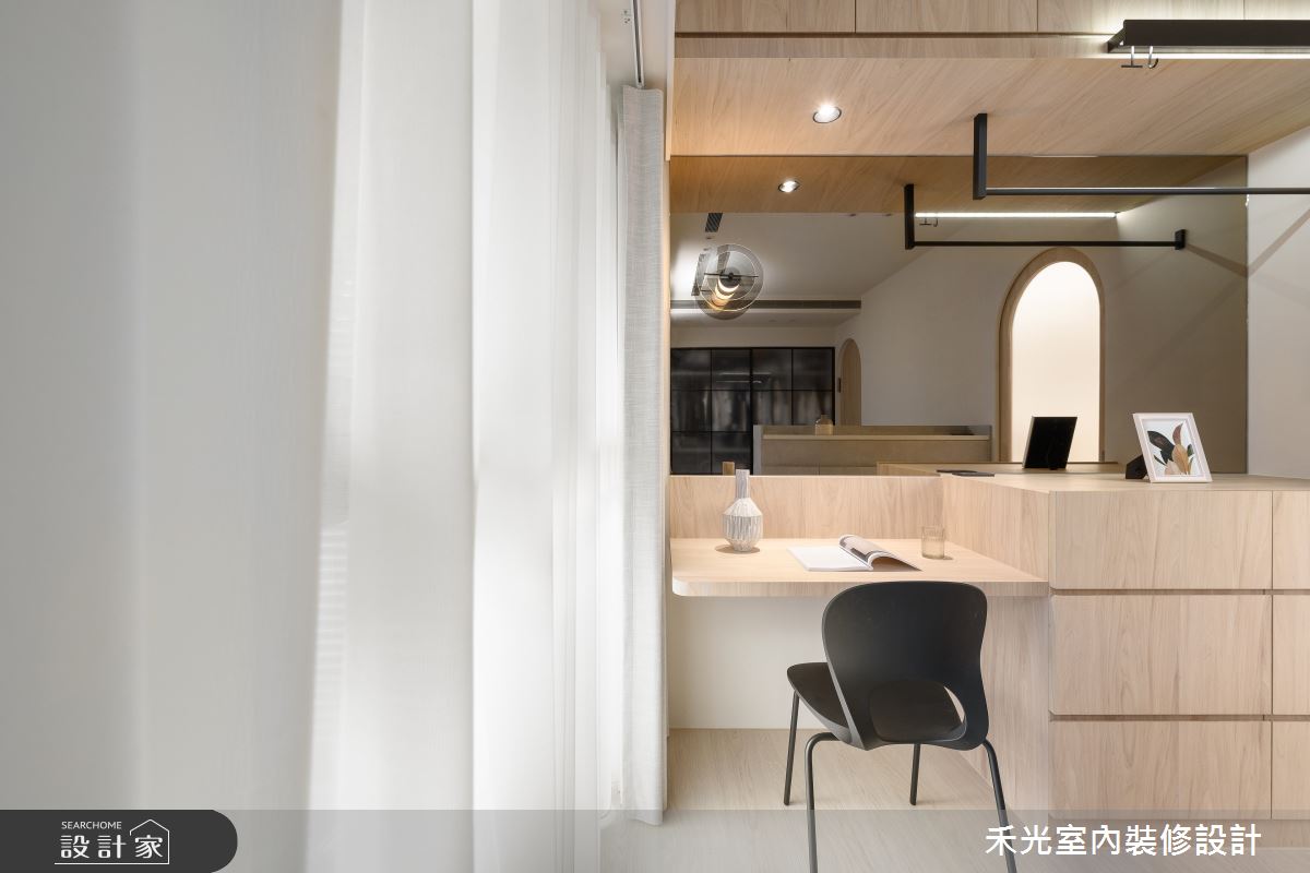 12坪預售屋＿北歐風臥室案例圖片＿禾光室內裝修設計有限公司＿禾光_弦語之15