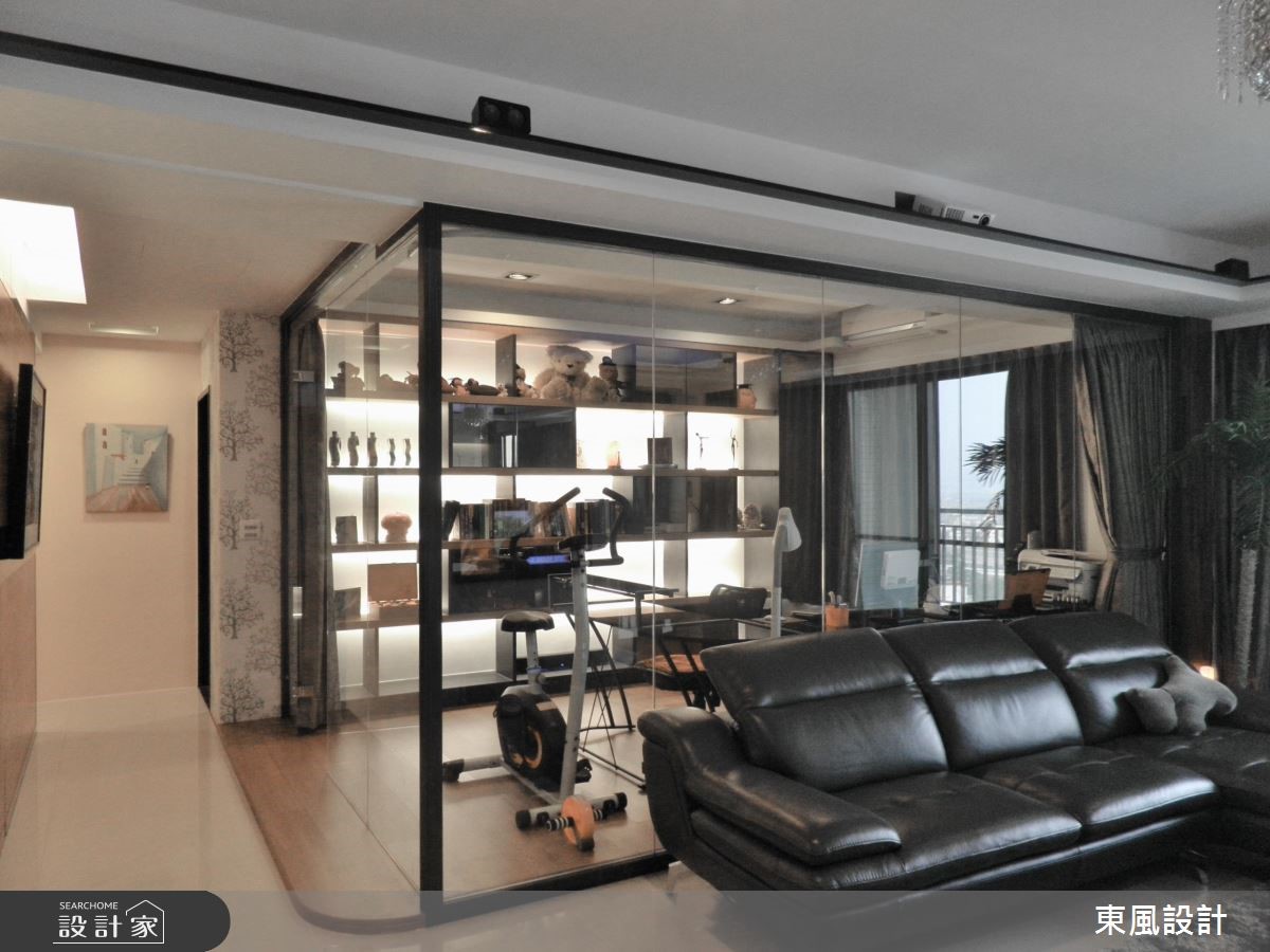 50坪新成屋(5年以下)＿奢華風家庭健身房案例圖片＿東風室內設計＿東風_01之4