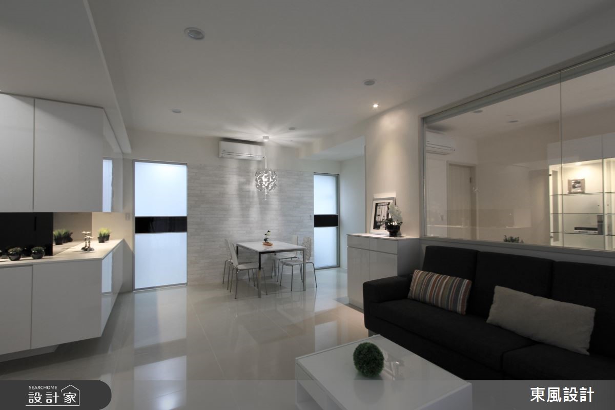 28坪中古屋(5~15年)＿簡約風客廳餐廳案例圖片＿東風室內設計＿東風_03之6