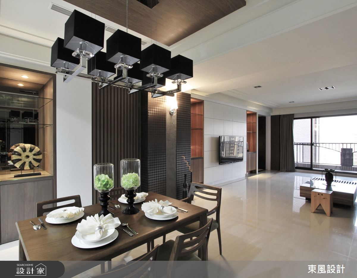 100坪新成屋(5年以下)＿新古典餐廳案例圖片＿東風室內設計＿東風_05之6