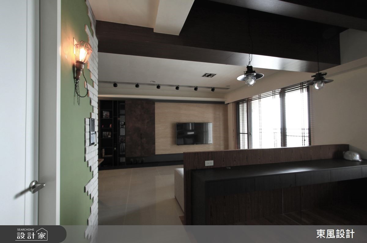 30坪新成屋(5年以下)＿工業風書房案例圖片＿東風室內設計＿東風_06之11