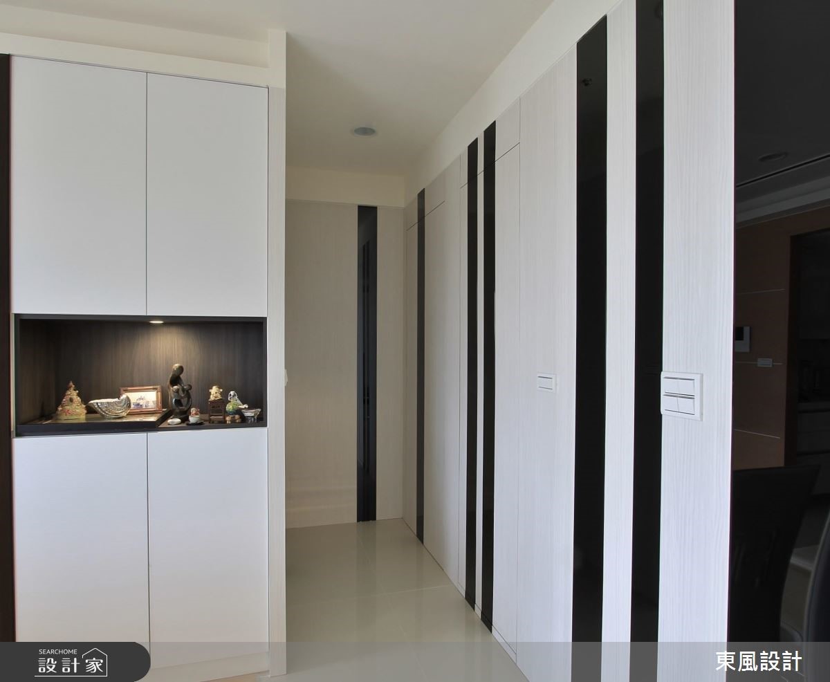 40坪中古屋(5~15年)＿現代風玄關案例圖片＿東風室內設計＿東風_11之2