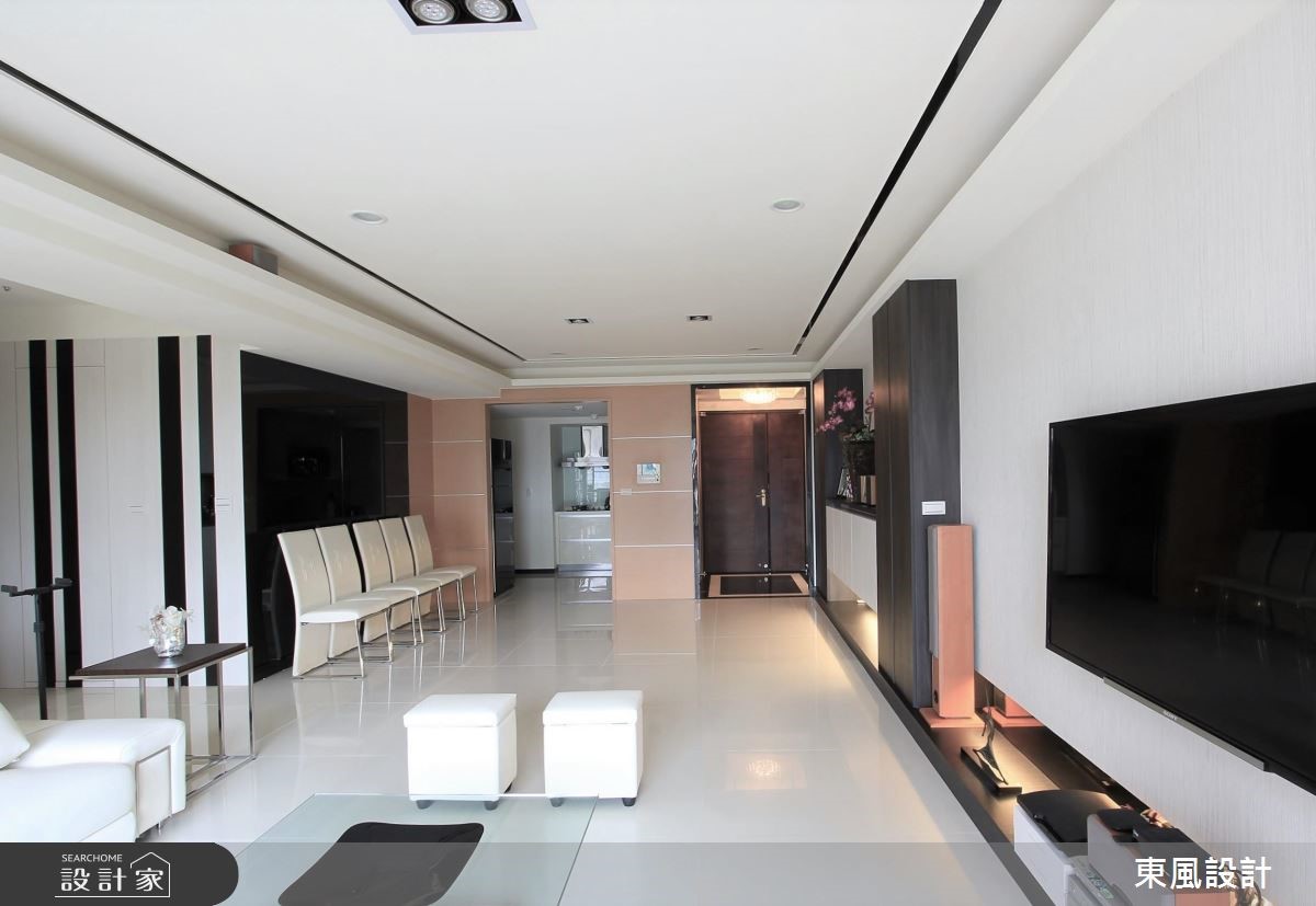 40坪中古屋(5~15年)＿現代風客廳案例圖片＿東風室內設計＿東風_11之6