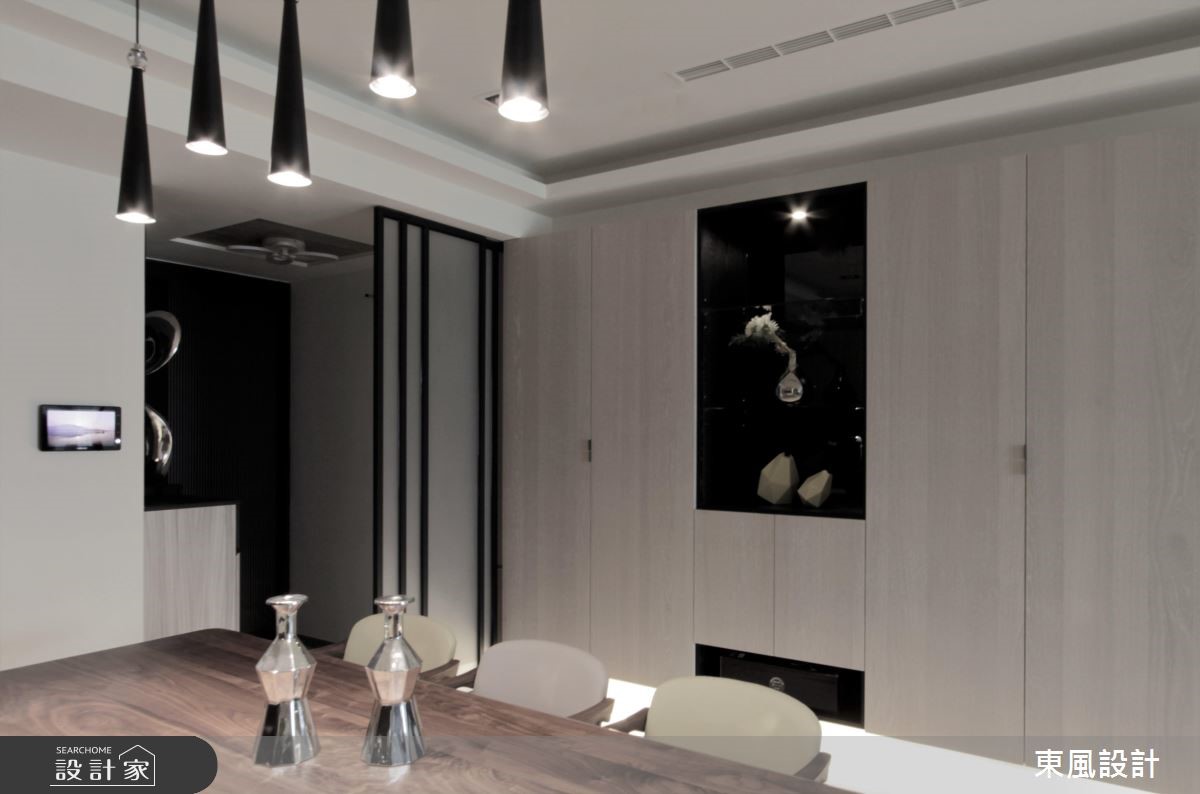 35坪新成屋(5年以下)＿現代風餐廳案例圖片＿東風室內設計＿東風_14之5