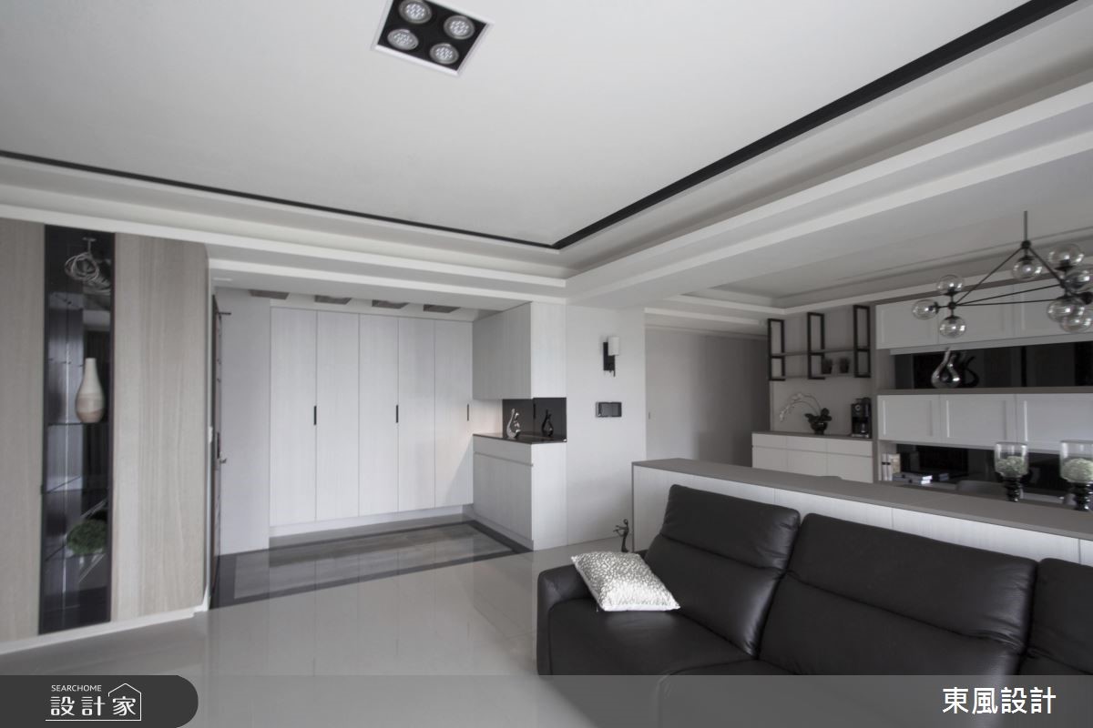 50坪新成屋(5年以下)＿現代風客廳案例圖片＿東風室內設計＿東風_15_新竹之4