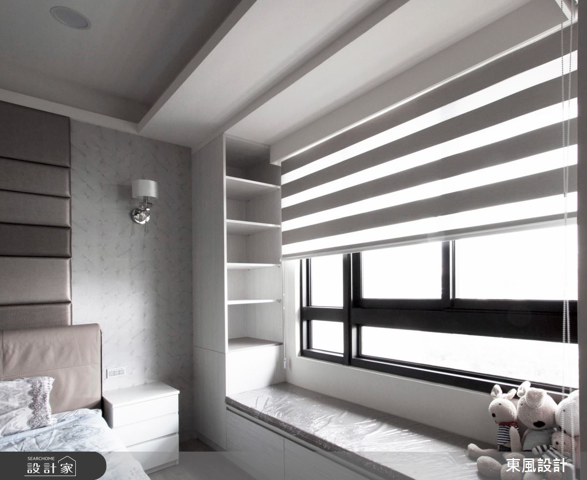 50坪新成屋(5年以下)＿現代風臥室臥榻案例圖片＿東風室內設計＿東風_15_新竹之10