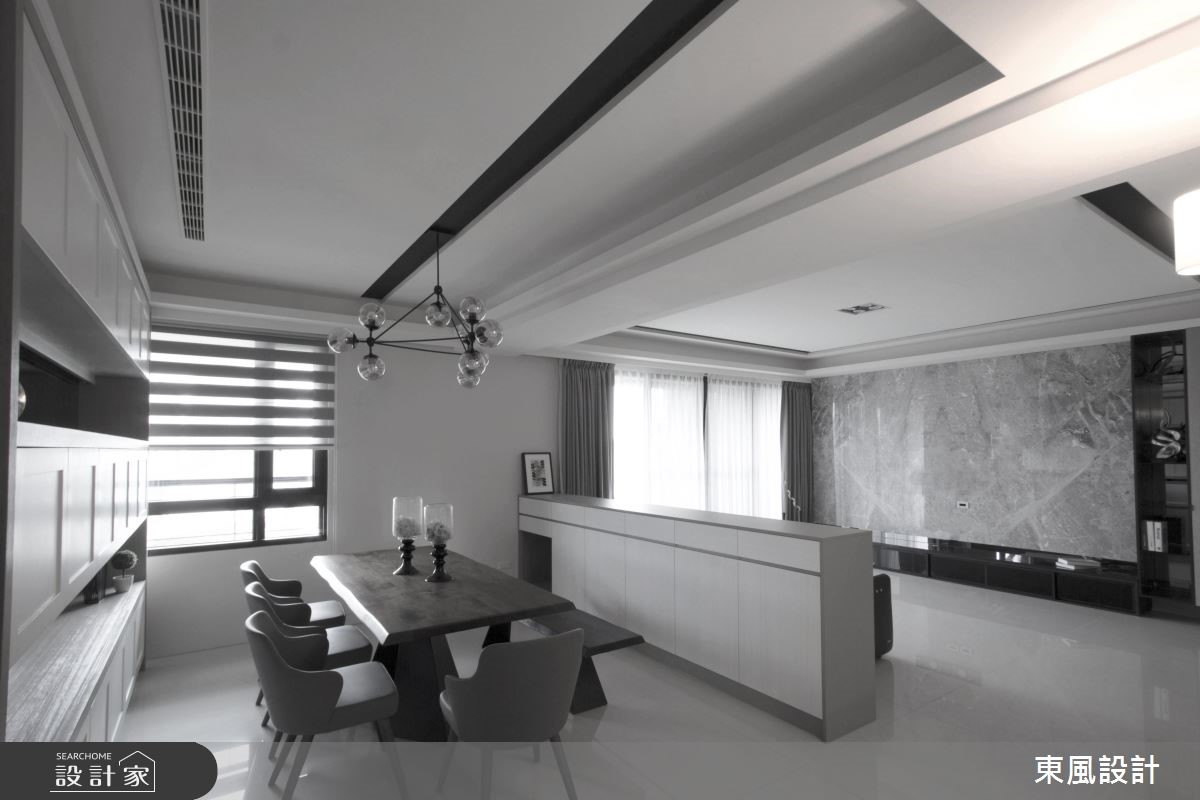 50坪新成屋(5年以下)＿現代風餐廳案例圖片＿東風室內設計＿東風_15_新竹之6
