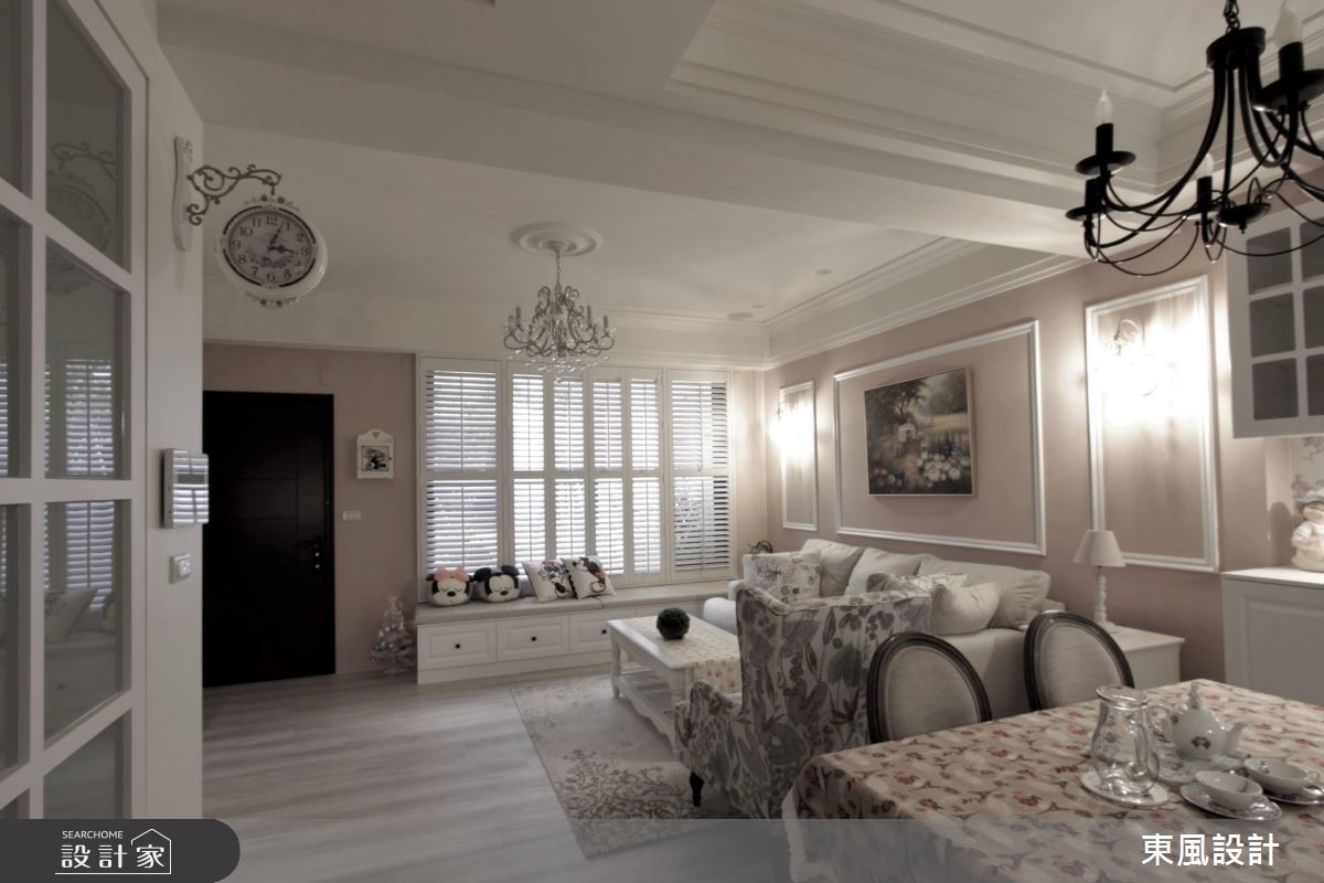 80坪新成屋(5年以下)＿鄉村風案例圖片＿東風室內設計＿東風_09_新竹之4