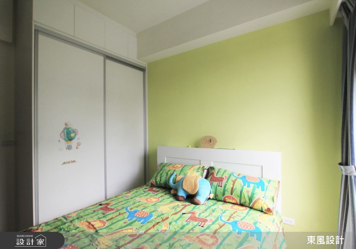 40坪新成屋(5年以下)＿北歐風臥室案例圖片＿東風室內設計＿東風_20之13