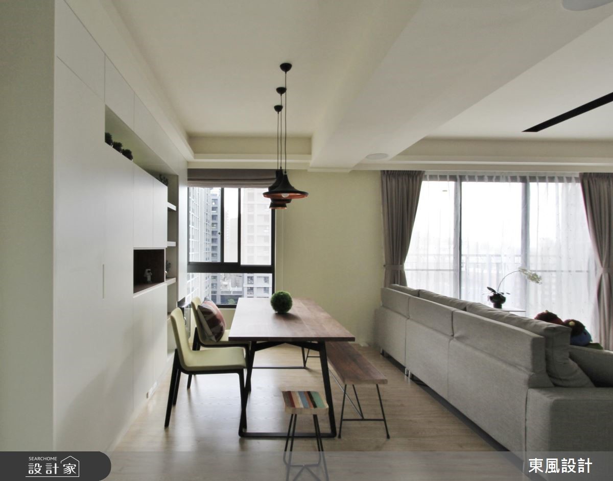 40坪新成屋(5年以下)＿北歐風餐廳案例圖片＿東風室內設計＿東風_20之8