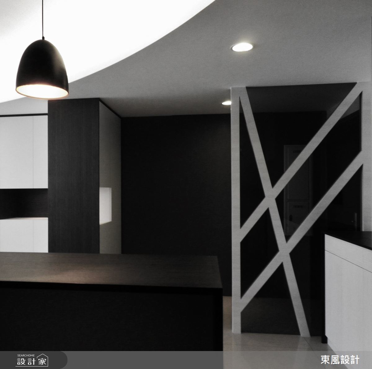 40坪新成屋(5年以下)＿現代風吧檯案例圖片＿東風室內設計＿東風_21之8