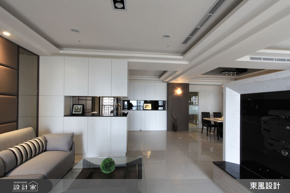 35坪新成屋(5年以下)＿奢華風客廳案例圖片＿東風室內設計＿東風_22之6