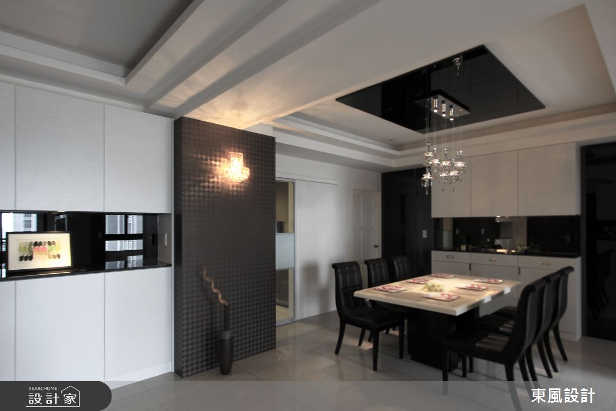 35坪新成屋(5年以下)＿奢華風餐廳案例圖片＿東風室內設計＿東風_22之7