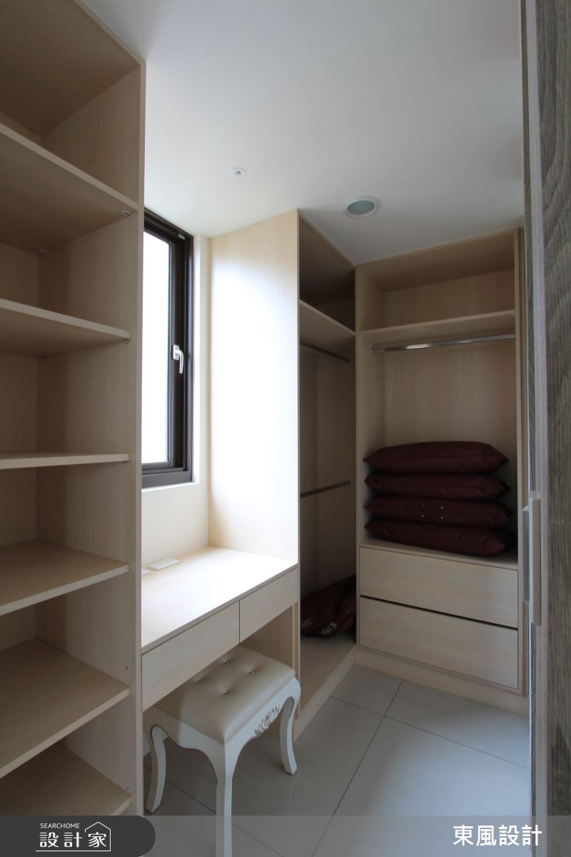 35坪新成屋(5年以下)＿奢華風更衣間案例圖片＿東風室內設計＿東風_22之12