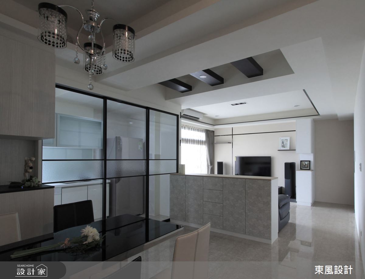 40坪新成屋(5年以下)＿現代風餐廳案例圖片＿東風室內設計＿東風_23之6