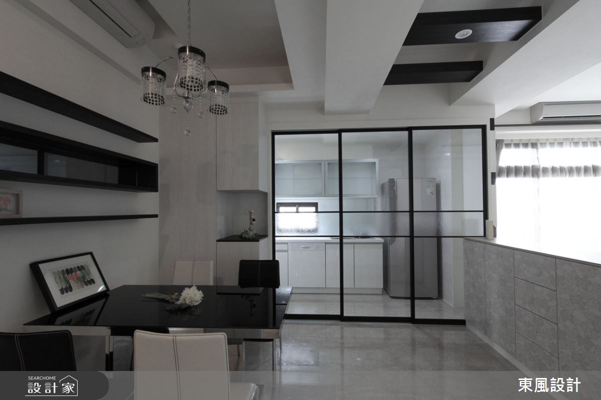 40坪新成屋(5年以下)＿現代風餐廳案例圖片＿東風室內設計＿東風_23之7
