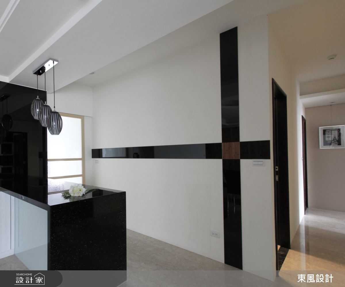 50坪新成屋(5年以下)＿混搭風吧檯走廊案例圖片＿東風室內設計＿東風_24之5