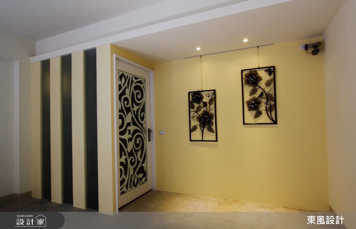 100坪新成屋(5年以下)＿混搭風玄關案例圖片＿東風室內設計＿東風_25之1