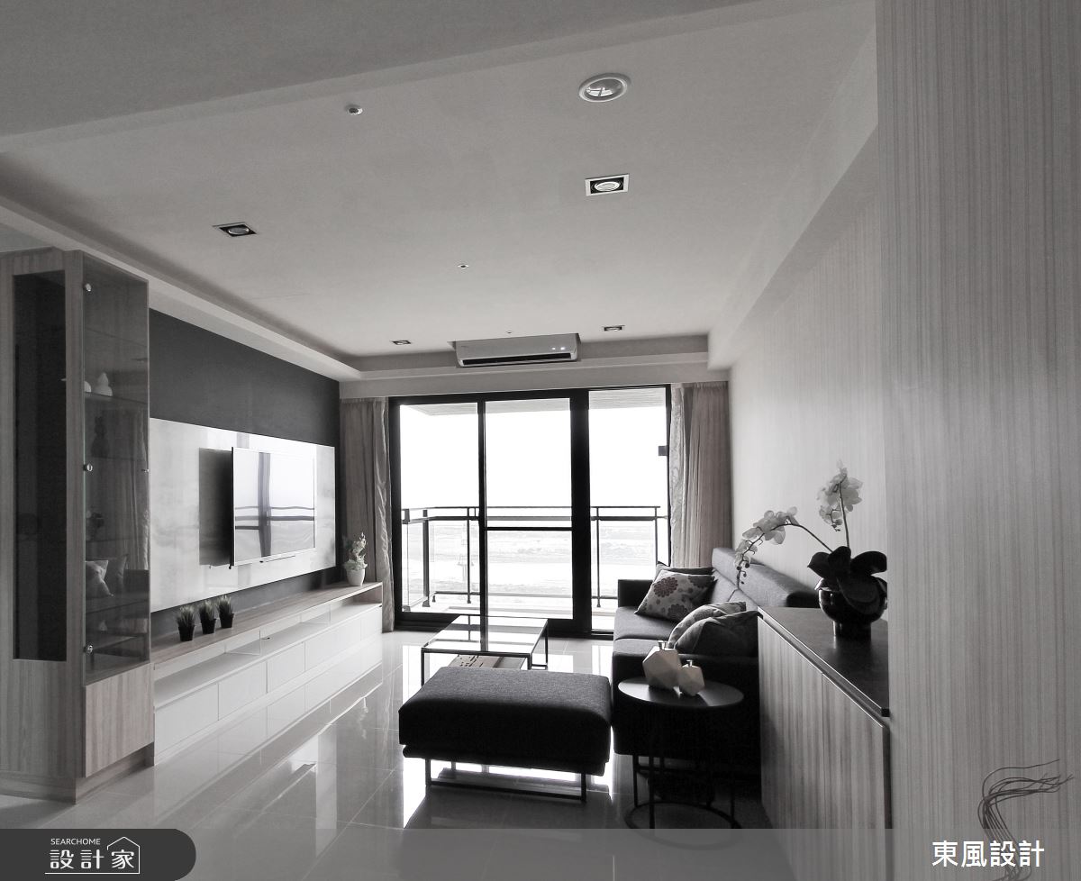 40坪新成屋(5年以下)＿現代風客廳案例圖片＿東風室內設計＿東風_26之9
