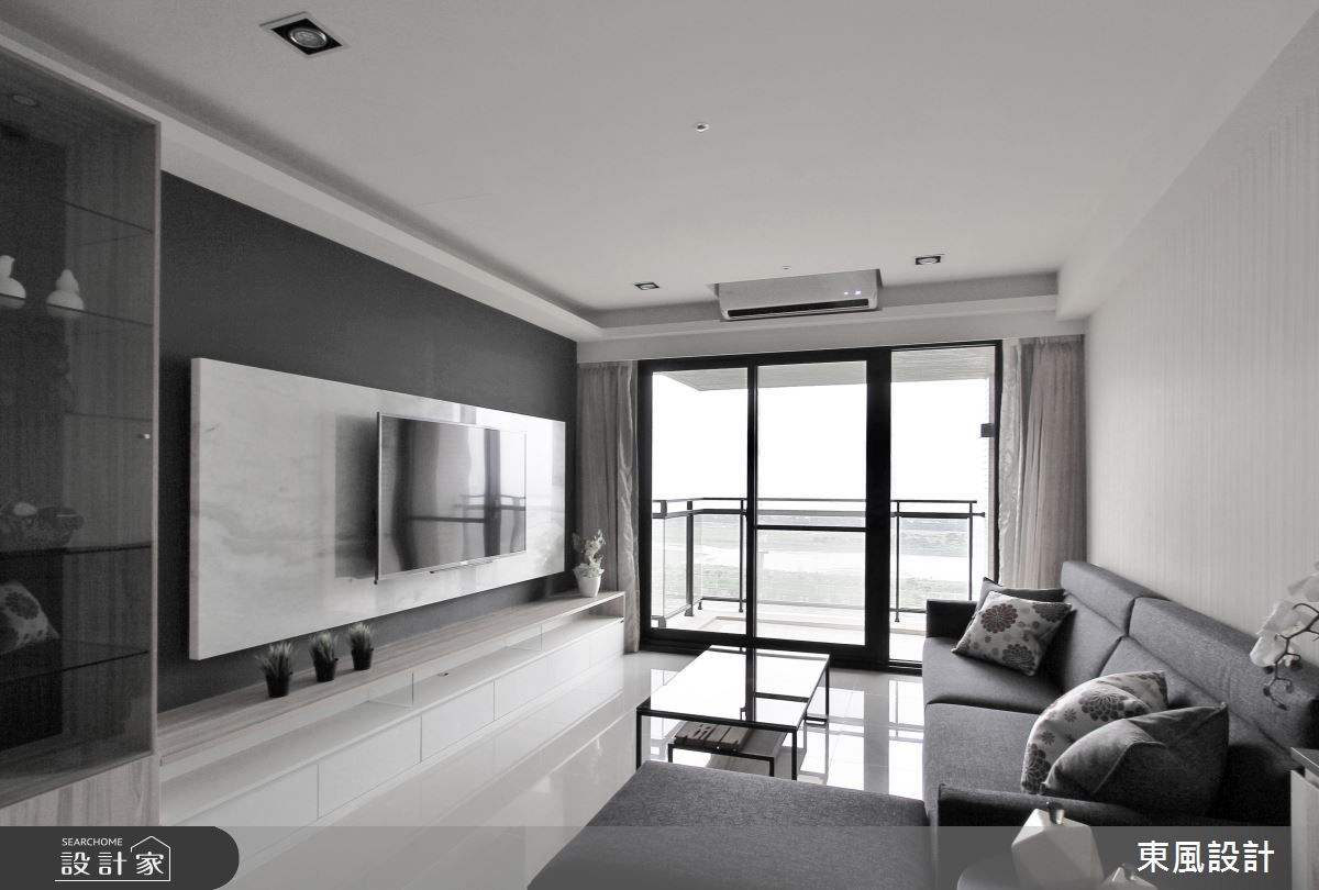 40坪新成屋(5年以下)＿現代風客廳案例圖片＿東風室內設計＿東風_26之8