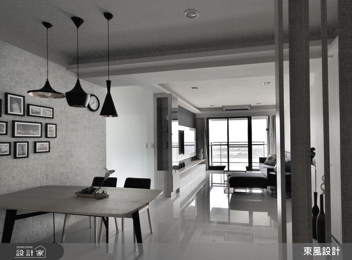 40坪新成屋(5年以下)＿現代風餐廳案例圖片＿東風室內設計＿東風_26之3