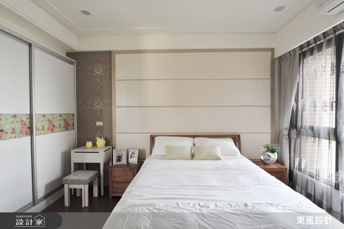 35坪新成屋(5年以下)＿美式風臥室案例圖片＿東風室內設計＿東風_27之11