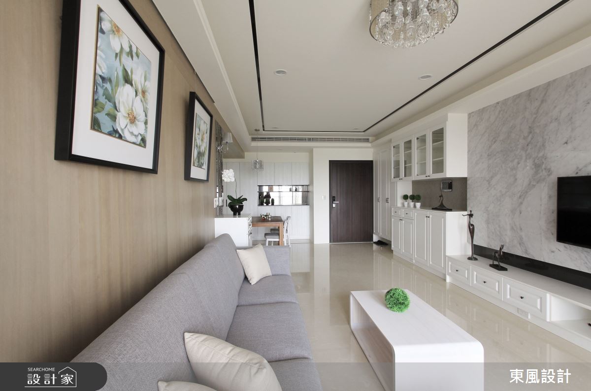 35坪新成屋(5年以下)＿美式風客廳案例圖片＿東風室內設計＿東風_27之7