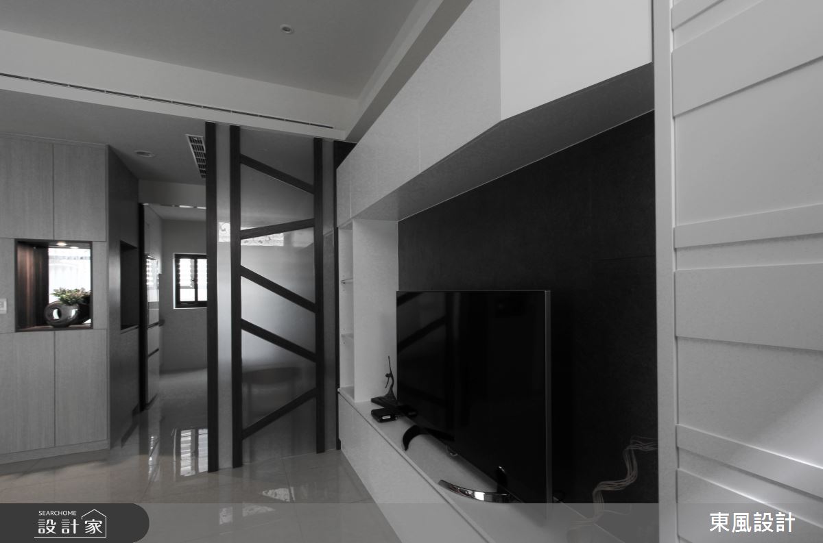 70坪新成屋(5年以下)＿休閒風客廳案例圖片＿東風室內設計＿東風_28之3