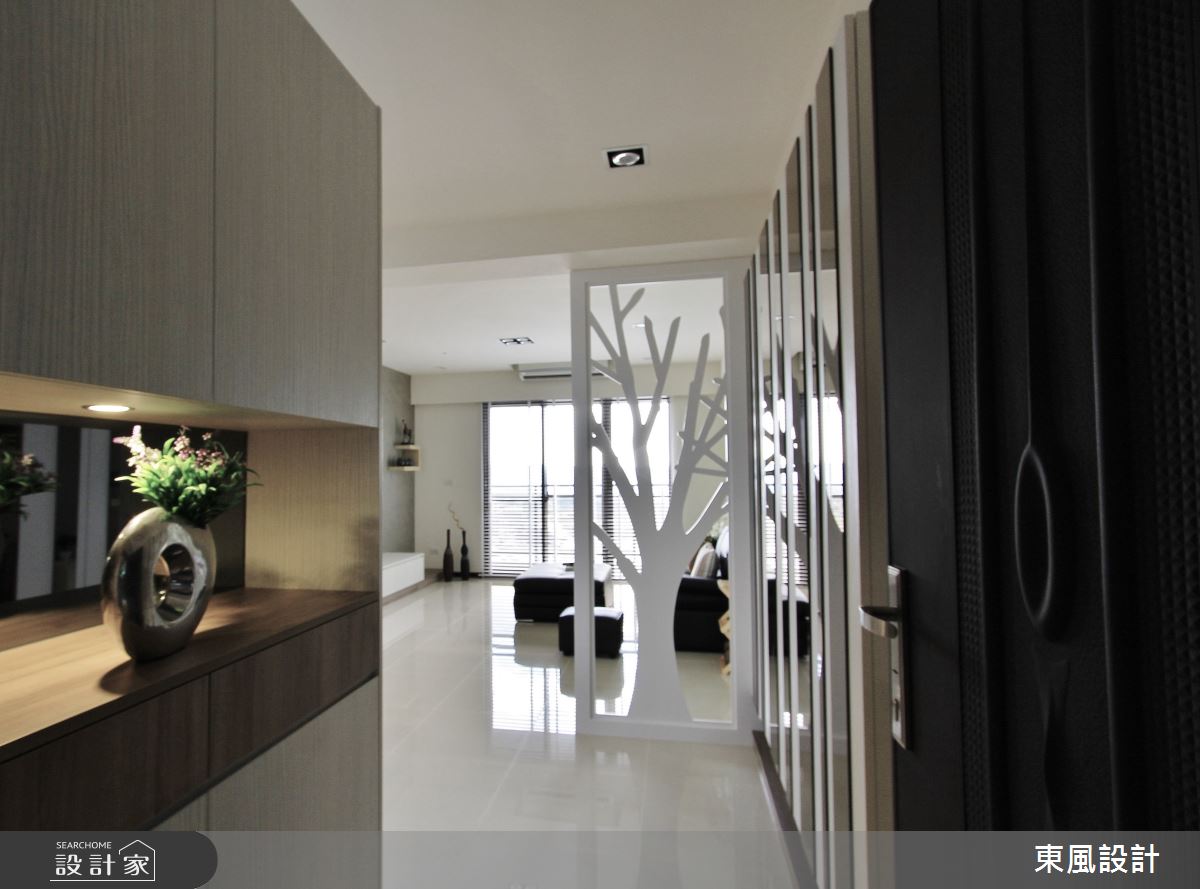 35坪新成屋(5年以下)＿北歐風玄關案例圖片＿東風室內設計＿東風_29之1